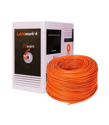 کابل شبکه نگزانس CAT6  نارنجي